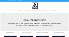 Desktop Screenshot of deltaelectro.be
