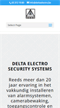 Mobile Screenshot of deltaelectro.be