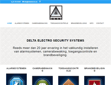 Tablet Screenshot of deltaelectro.be
